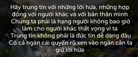 Người khôn kiếm tiền bằng chữ tín, kẻ dại đánh đổi chữ tín để kiếm tiền!